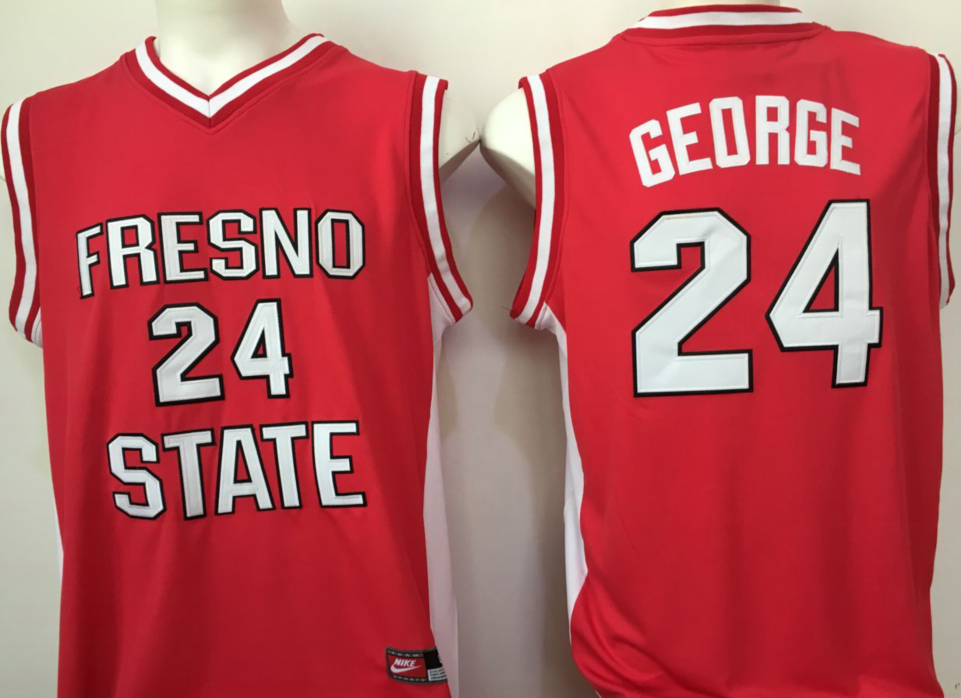 NCAA Men FRESNO STATE BULLDOGS Red 24->more ncaa teams->NCAA Jersey